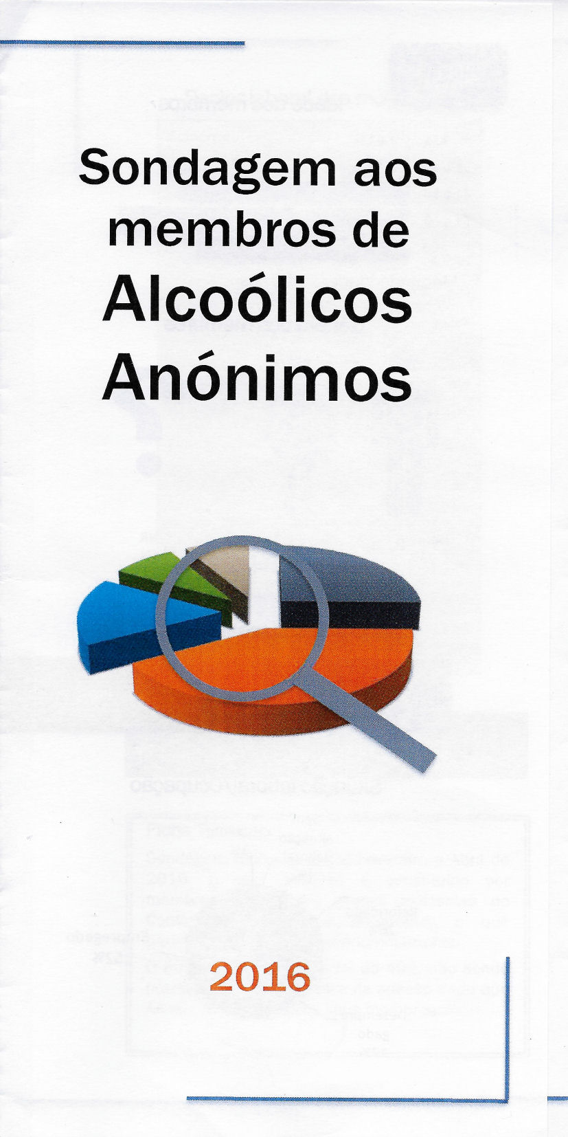 Sondagem aos membros de AA - 2021